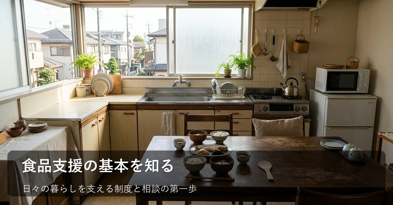 障害のある方の生活を支える食品支援｜まずは知っておきたい活用方法と相談先