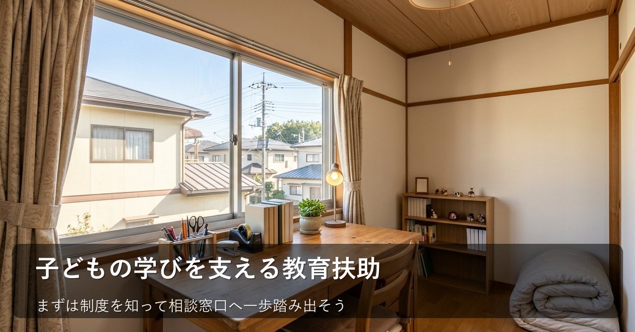 ひとり親世帯の学びを支える「教育扶助」:仕組みと相談へのステップ
